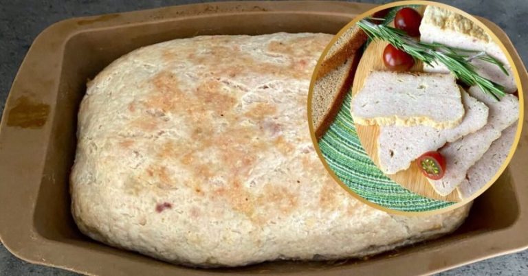 Вкусен пилешки месен леб