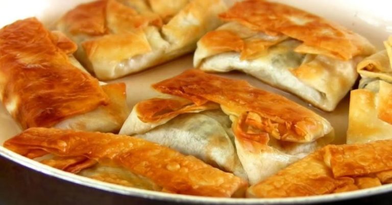 Џебови од лаваш со динстан зелка