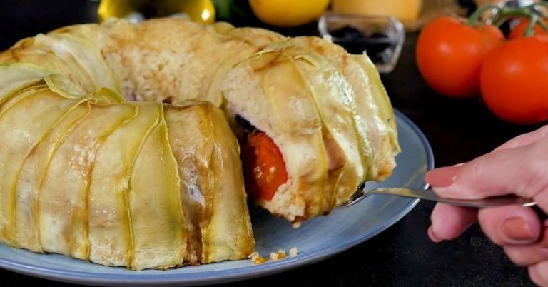 Оризова пита со тиквички