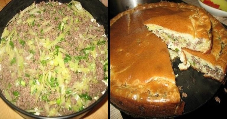 Пита со зелка и мелено месо