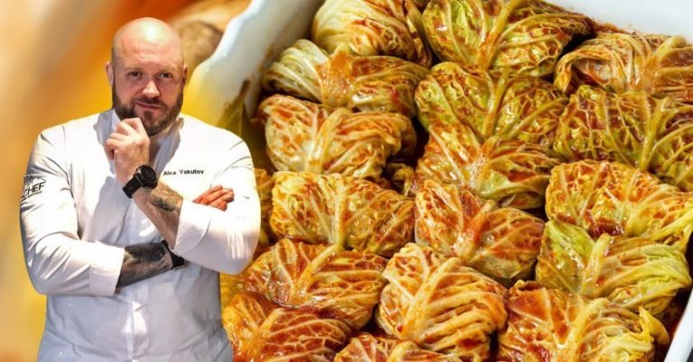 Сарми од зелка со свинско и ракчиња