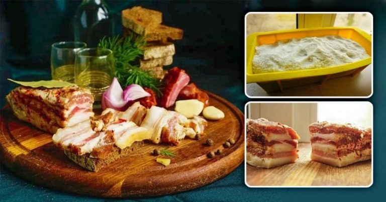 Како да засолите свинска сланина