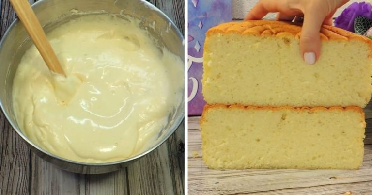 Шифонски колач со млеко
