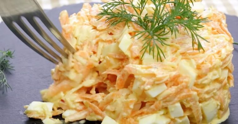 Вкусна салата од моркови