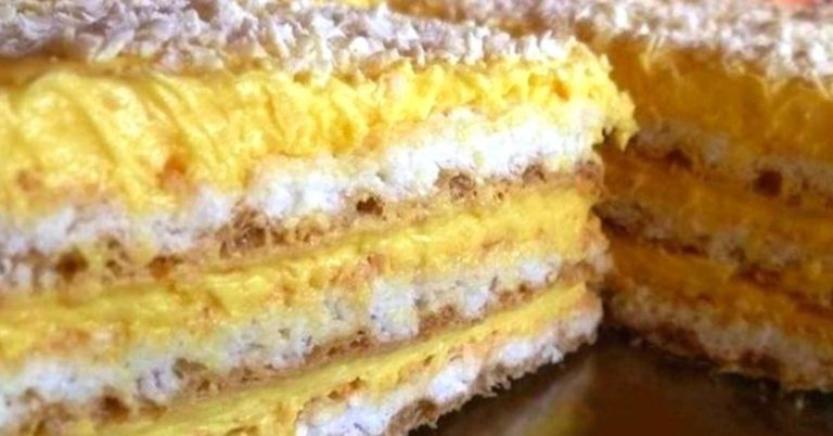 Рафаело торта со вафли