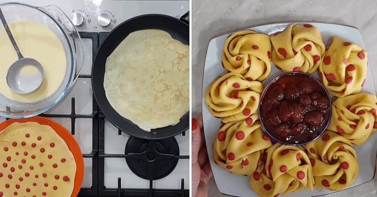 Шарени палачинки со цвекло